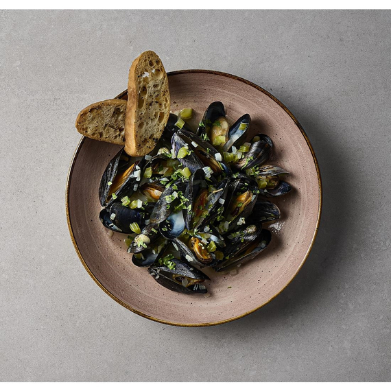 Churchill Stonecast Raw Terracotta Evolve Coupe Bowl 248mm (12 Stück), Bild 2