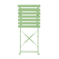 Bolero Pavement Style Klappstühle aus Stahl Hellgrün (2er Pack) (2 Stück), Bild 2
