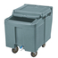Cambro ICS125L Eisbehälter mit Schiebedeckel, Schieferblau