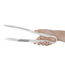 Hygiplas farbcodierte Servierzange weiß 30cm, Bild 2