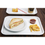 Olympia Kristallon Polypropylen Fast Food Tablett Weiß Klein 345mm, Bild 6