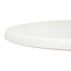 Bolero Vorgebohrte Runder Tischplatte Weiß 600mm, Bild 2