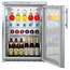 Liebherr FKUv 1663 Premium Getränkekühlschrank mit Glastür und LED Unterbaufähig, Kühlsystem: Dynamisch, Türart : Glastür, Farbe: Edelstahl, Bild 6