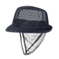 Trilby Hut mit Haarnetz dunkelblau Größe S, Bild 6