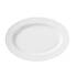 Hendi Platte, oval Delta 340x240 mm, Größe: 340x240 mm