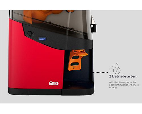 Betriebsarten der Zumex Minex